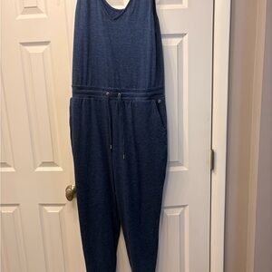 Lilly Pulitzer Navy Blue Sleeveless Jumpsuit